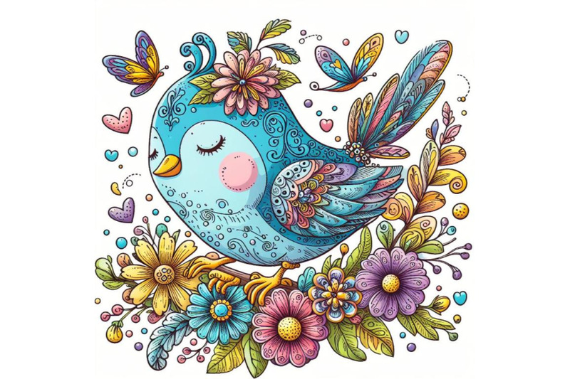 12-illustration-of-cute-bird-decset