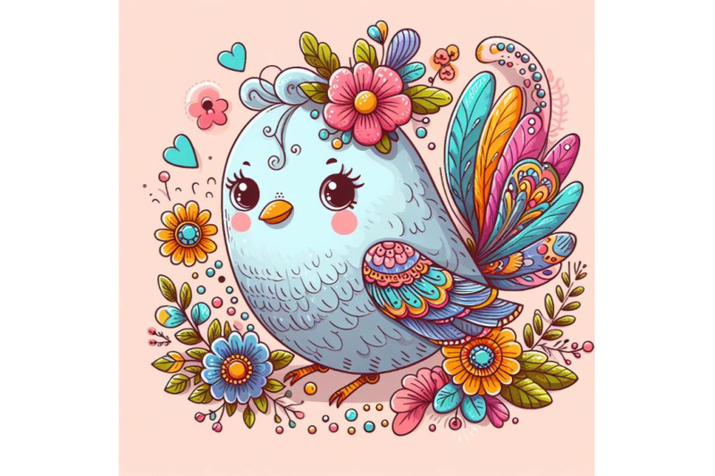 12-illustration-of-cute-bird-decset