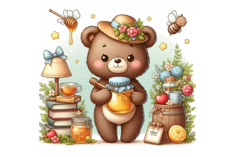 12-illustration-of-cute-bear-holset