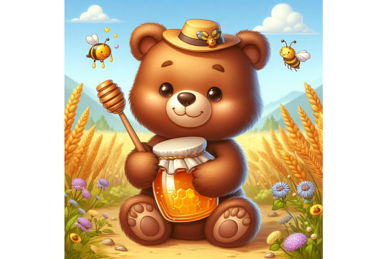 12-illustration-of-cute-bear-holset