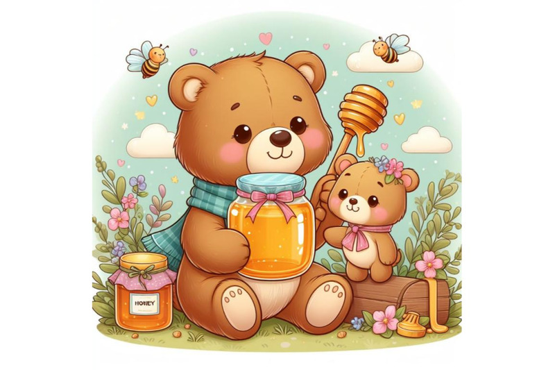 12-illustration-of-cute-bear-holset