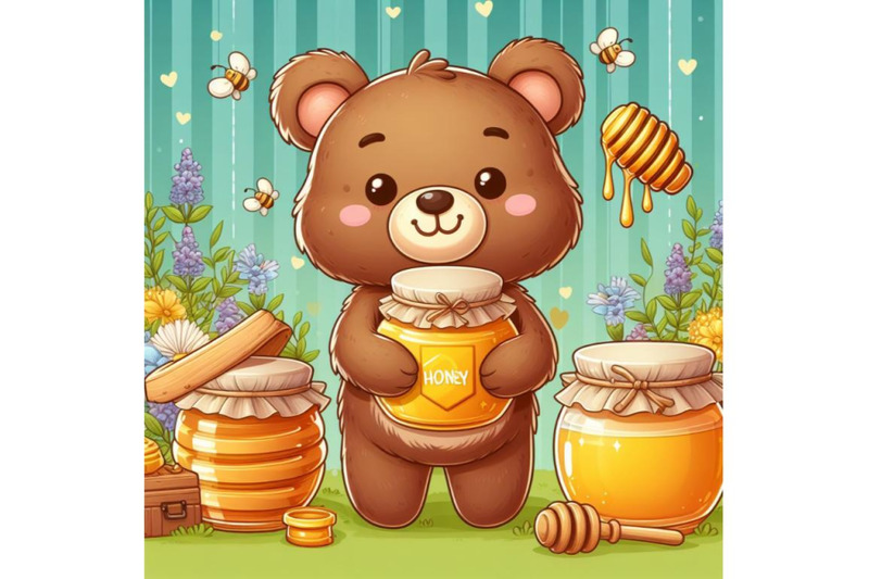 12-illustration-of-cute-bear-holset