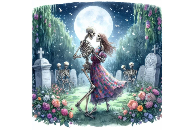 12-illustration-of-couple-skulleset