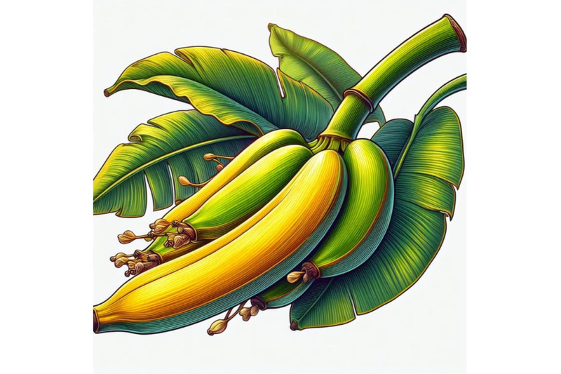 12-illustration-of-banana-on-a-bset