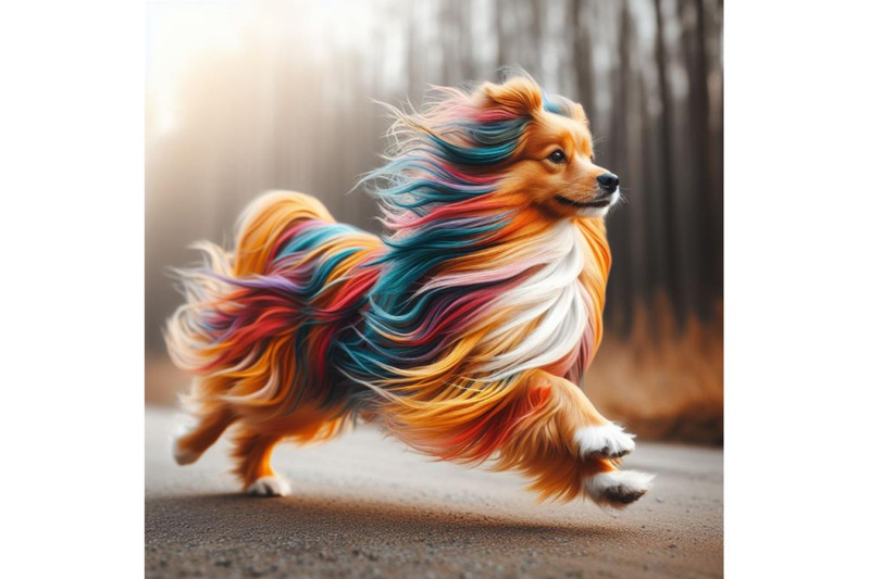 12-running-colorful-dog-running-col-set