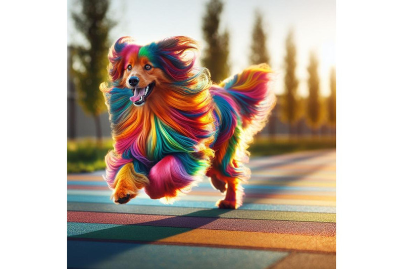 12-running-colorful-dog-running-col-set