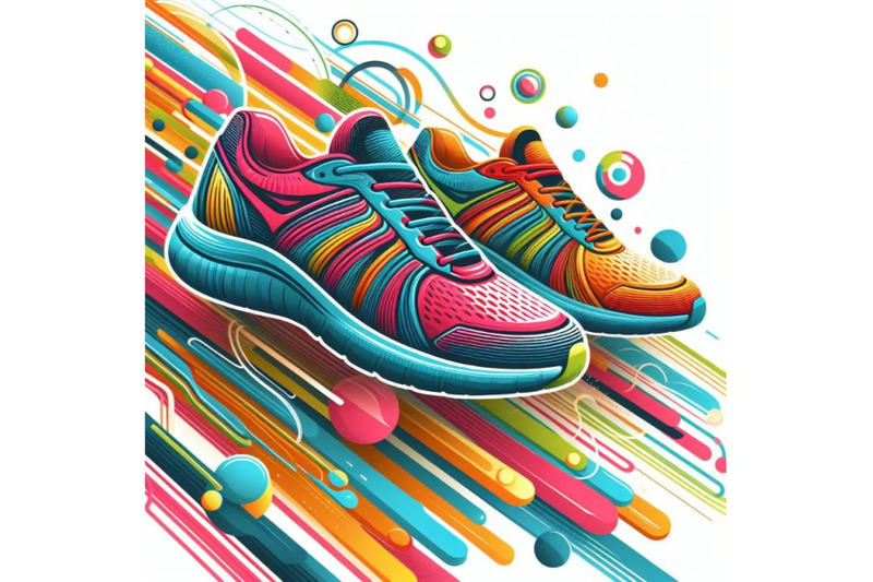 12-running-colorful-pair-shoes-brig-set