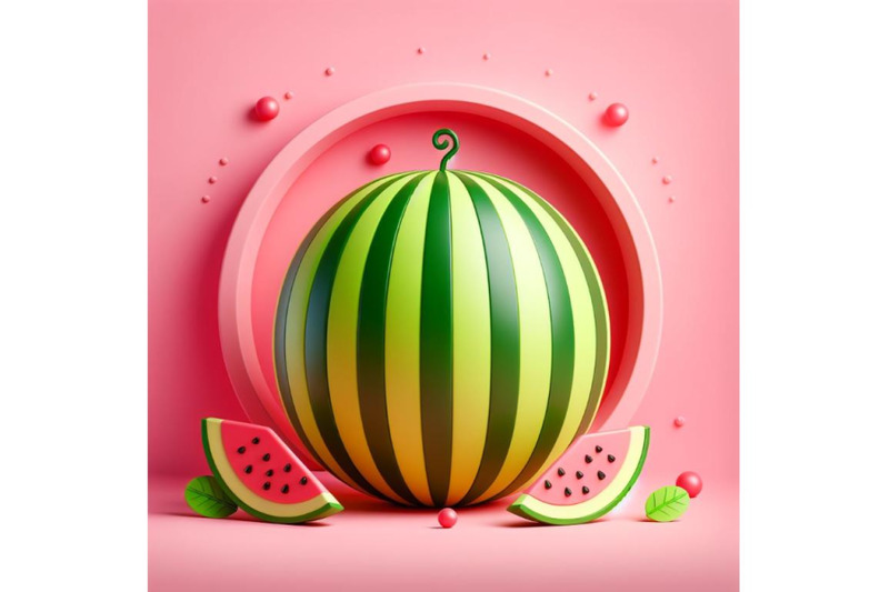 12-illustration-of-watermelon-set