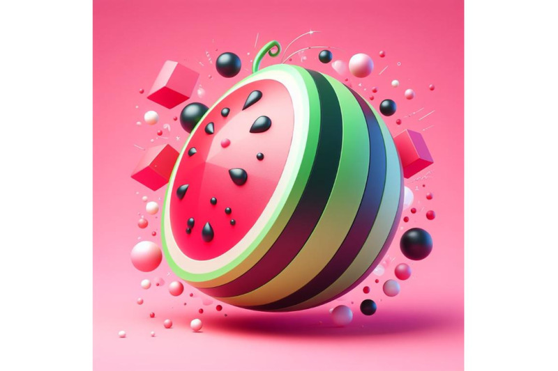 12-illustration-of-watermelon-set