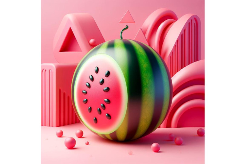 12-illustration-of-watermelon-set