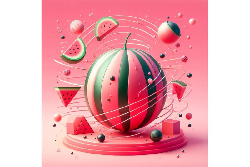 12-illustration-of-watermelon-set