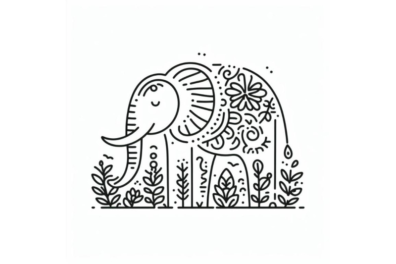 12-hand-drawn-elephant-icon-one-set