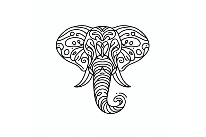 12-hand-drawn-elephant-icon-one-set