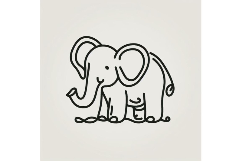 12-hand-drawn-elephant-icon-one-set