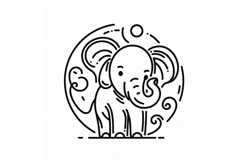 12-hand-drawn-elephant-icon-one-set