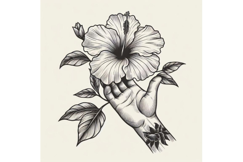 12-hand-drawing-hibiscus-flower-set