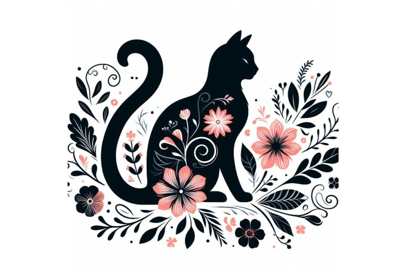 12-beautiful-black-cat-silhouette-wi-set