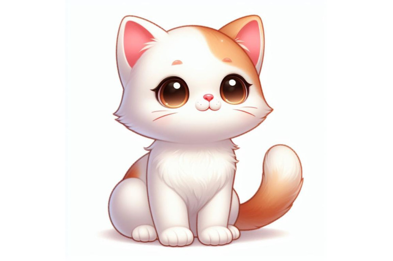 12-cute-cat-white-backgroundset