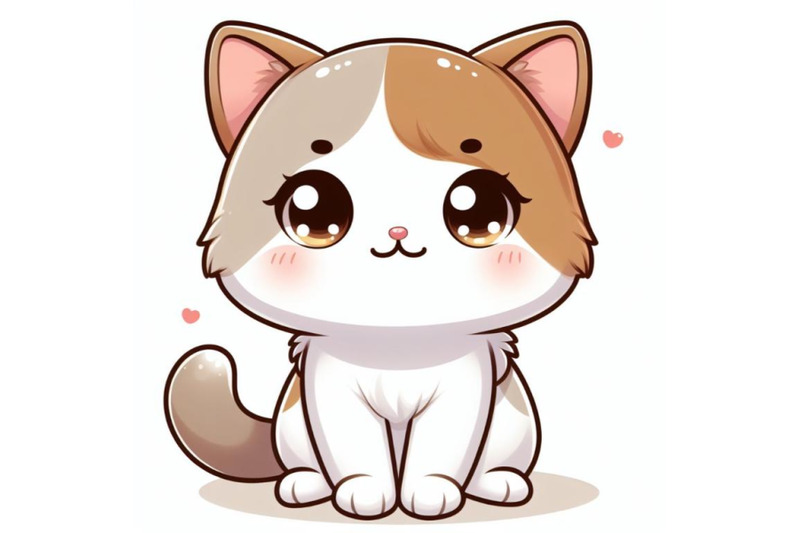 12-cute-cat-white-backgroundset