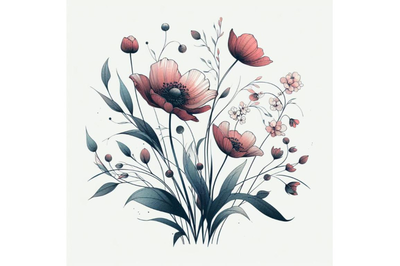 12-botanical-floral-sketch-gardset