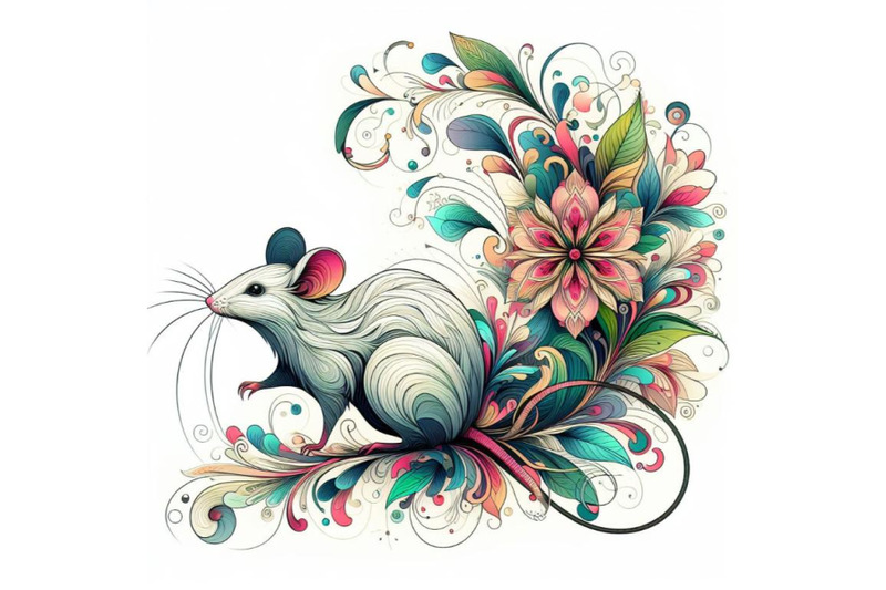 12-beautiful-decorative-mouse-abset