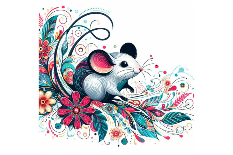 12-beautiful-decorative-mouse-abset