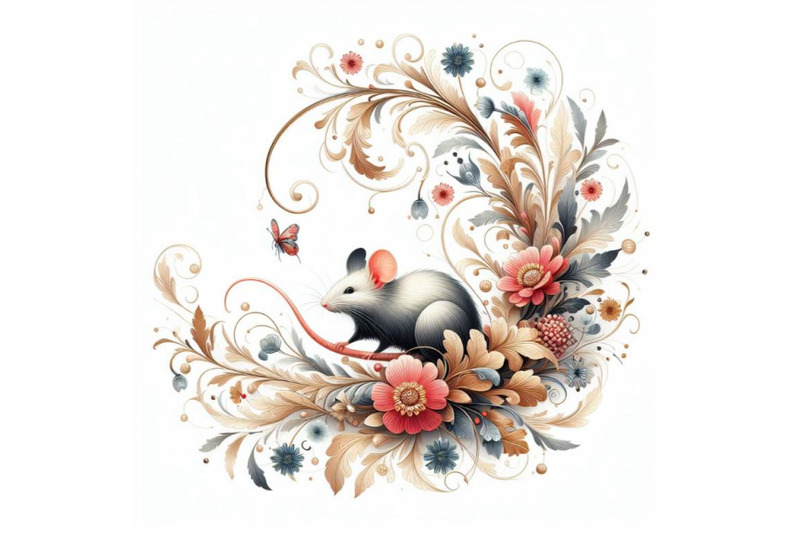 12-beautiful-decorative-mouse-abset