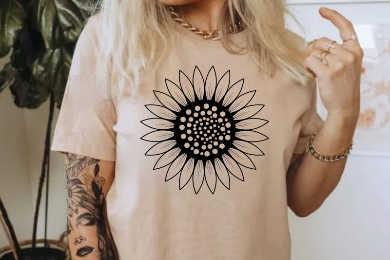 sunflower-svg-flower-svg