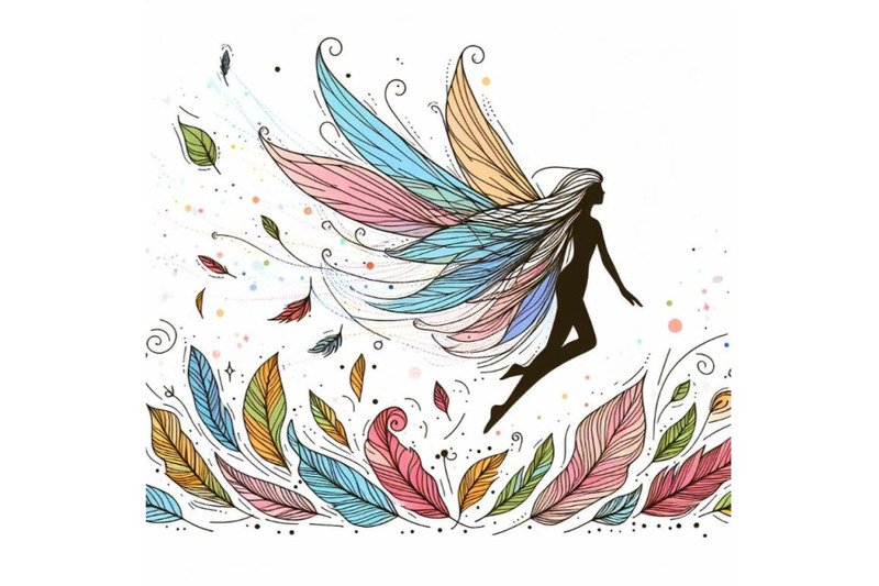 12-beautiful-fairy-line-art-fallset