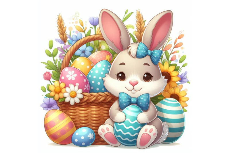 12-easter-bunny-with-decorated-eset