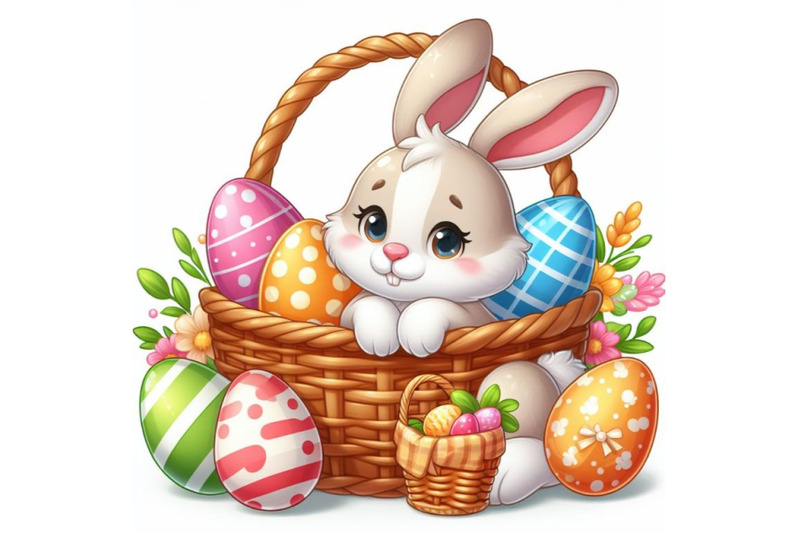 12-easter-bunny-with-decorated-eset