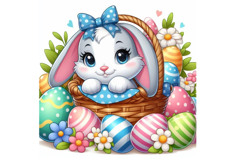 12-easter-bunny-with-decorated-eset