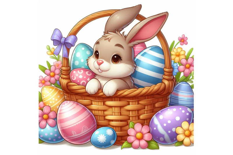 12-easter-bunny-with-decorated-eset