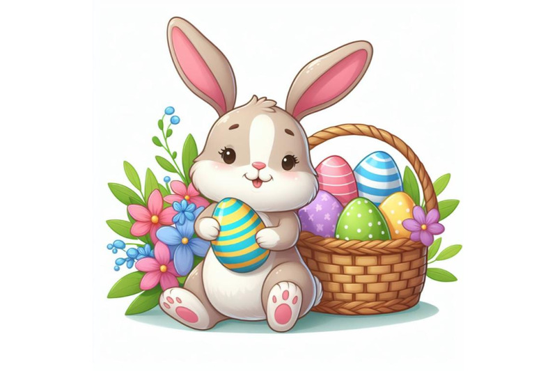 12-easter-bunny-with-decorated-eset