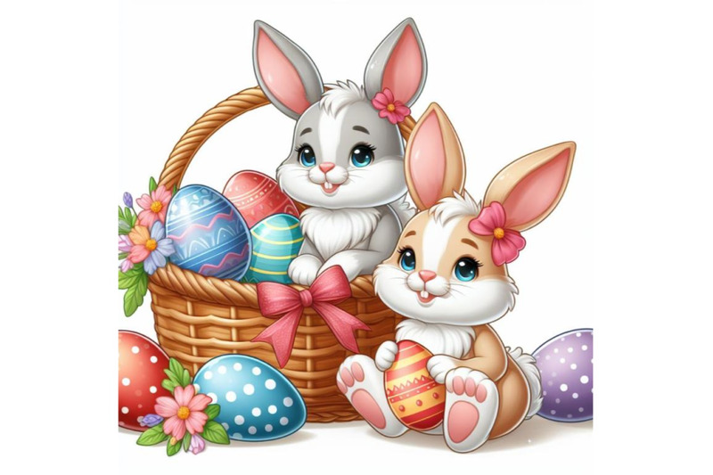 12-easter-bunny-with-decorated-eset