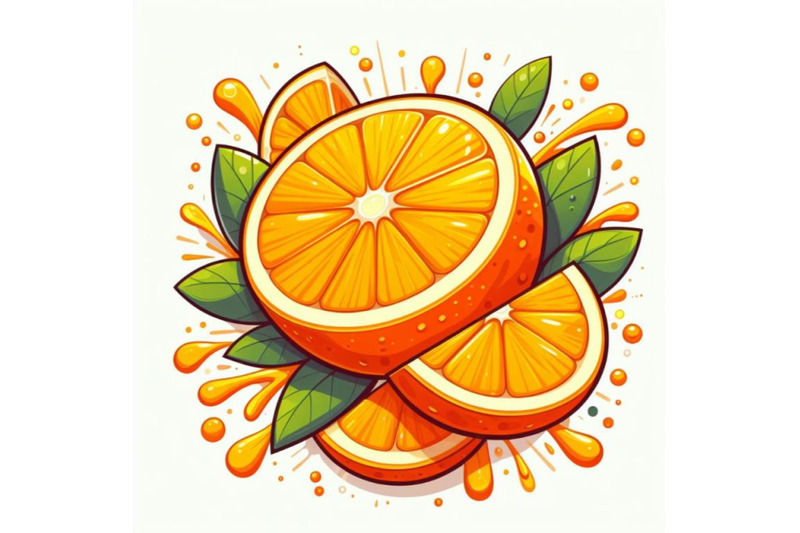 12-fresh-cut-orange-fruit-abstset