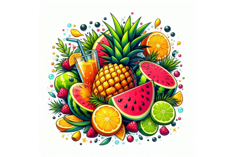 12-summer-juicy-abstract-fruit-sset