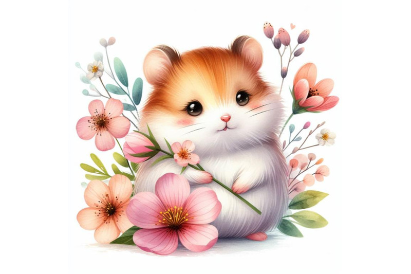 12-watercolor-cute-hamster-with-set