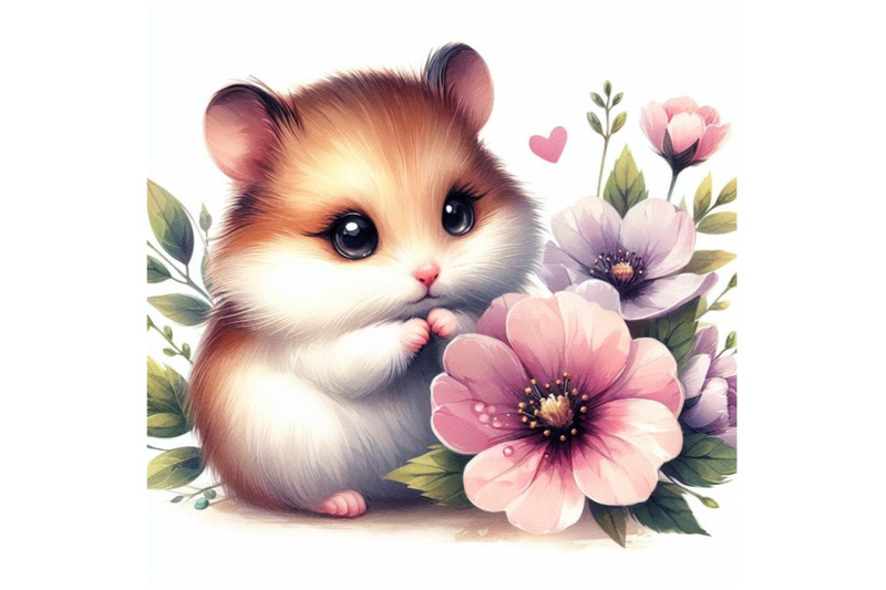 12-watercolor-cute-hamster-with-set