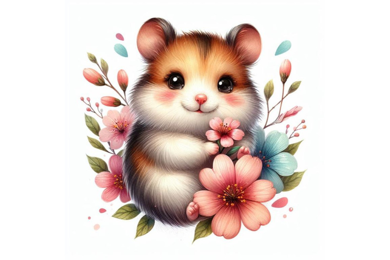 12-watercolor-cute-hamster-with-set