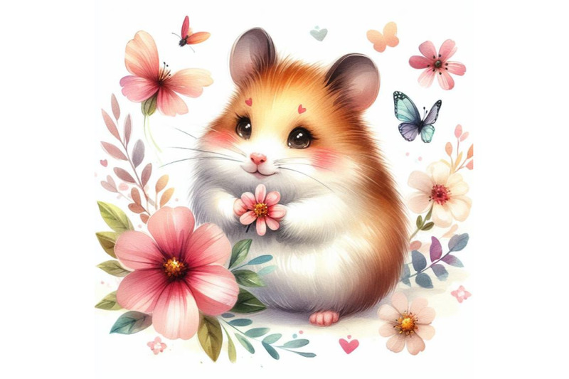 12-watercolor-cute-hamster-with-set