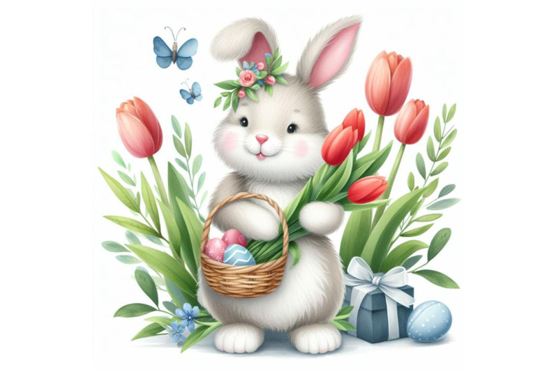 12-watercolor-easter-bunny-holdiset