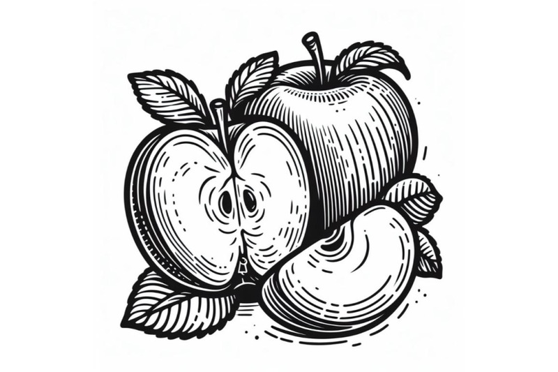 12-illustration-of-apple-fruit-bundle