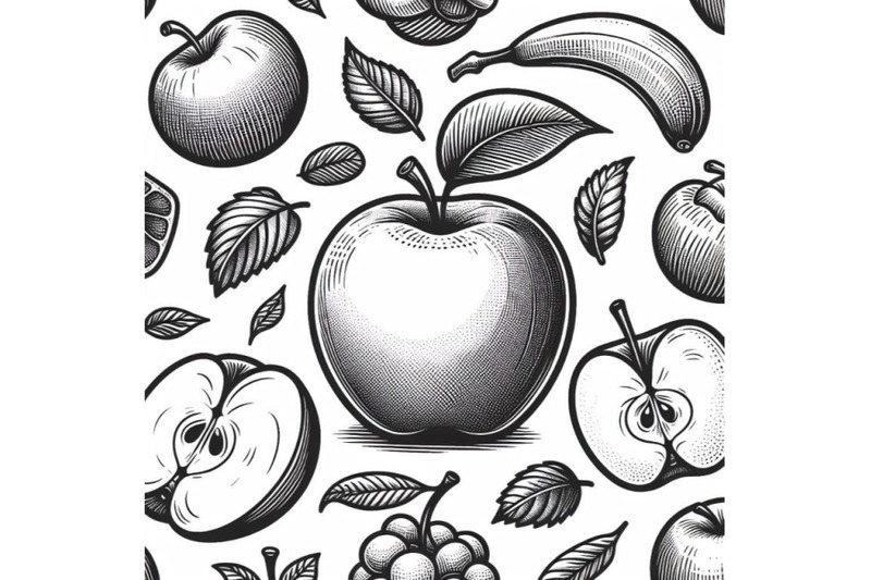 12-illustration-of-apple-fruit-bundle