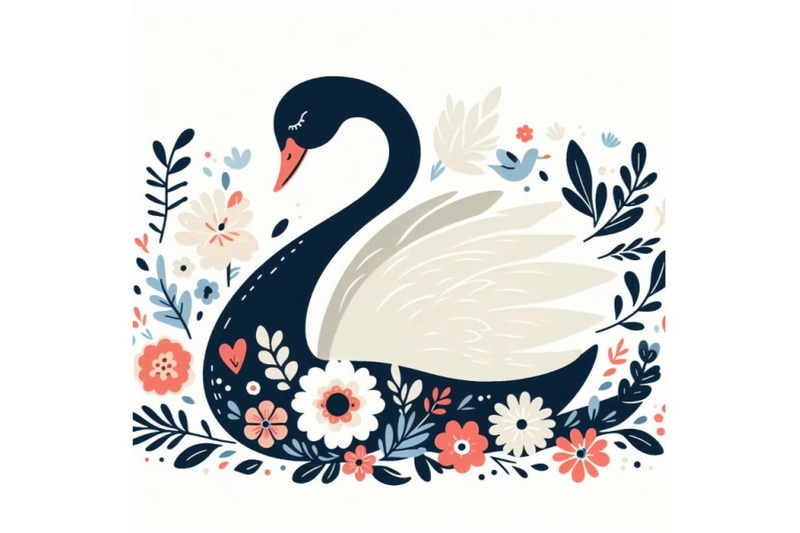 12-beautiful-swan-silhouette-witset