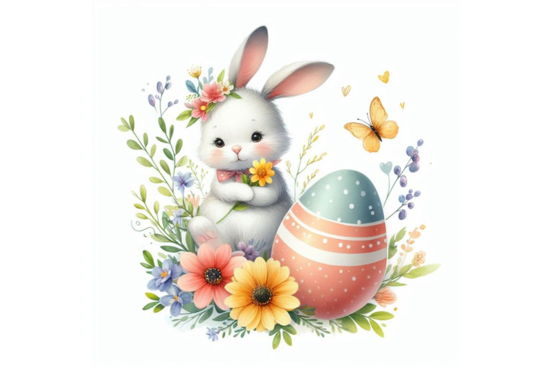 12-watercolor-cute-easter-bunny-set