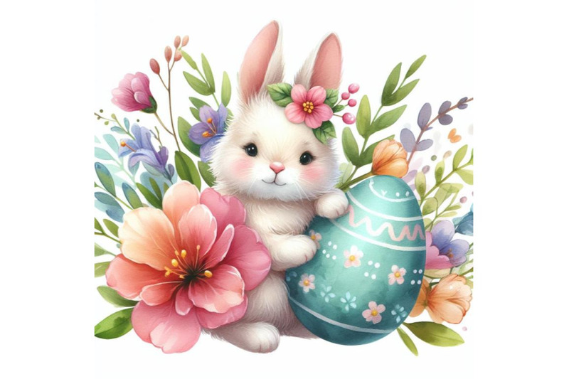 12-watercolor-cute-easter-bunny-set