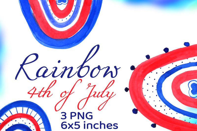 rainbow-clip-art-usa-patriotic-independence-day-art