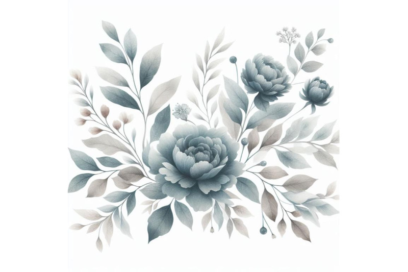 12-watercolor-dusty-blue-floral-set