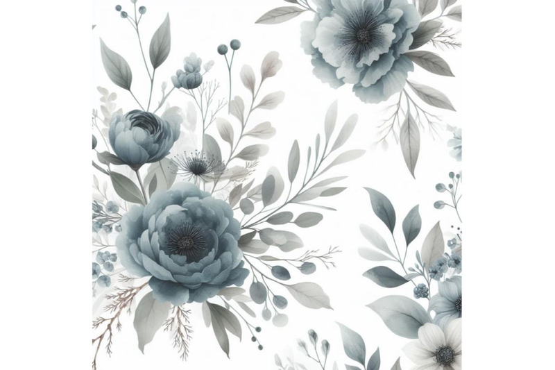 12-watercolor-dusty-blue-floral-set